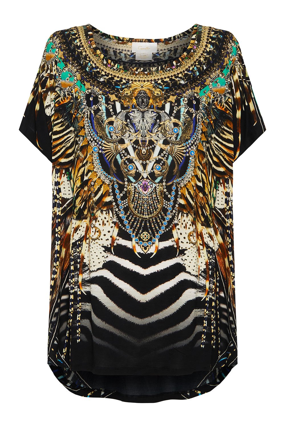 LOOSE FIT ROUND NECK TEE LOST PARADISE