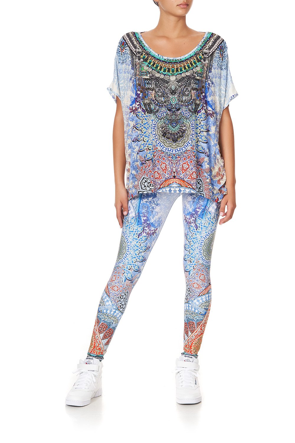 LOOSE FIT ROUND NECK TEE CONCUBINE REALM