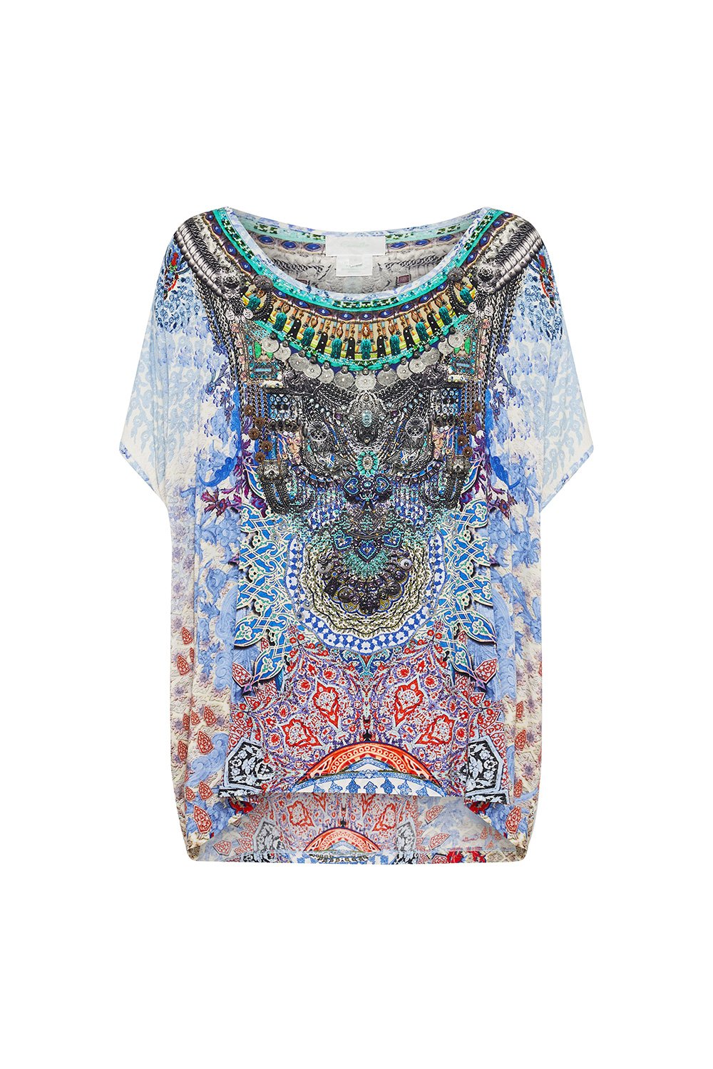 LOOSE FIT ROUND NECK TEE CONCUBINE REALM