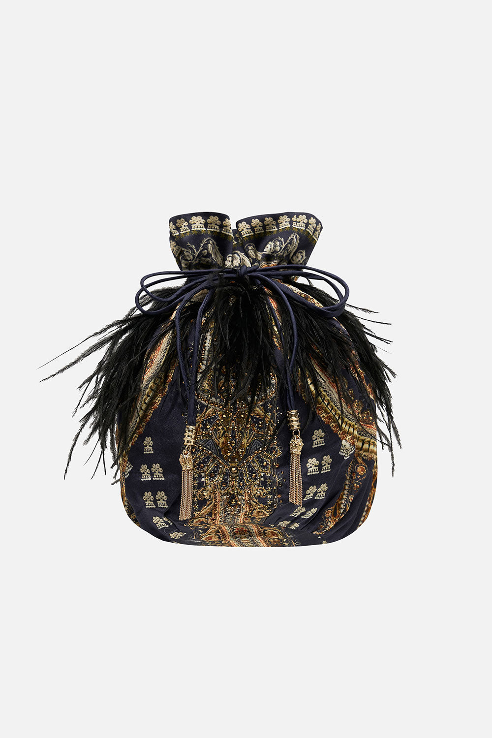 ROUND DRAWSTRING POUCH ITS ALL OVER TORERO