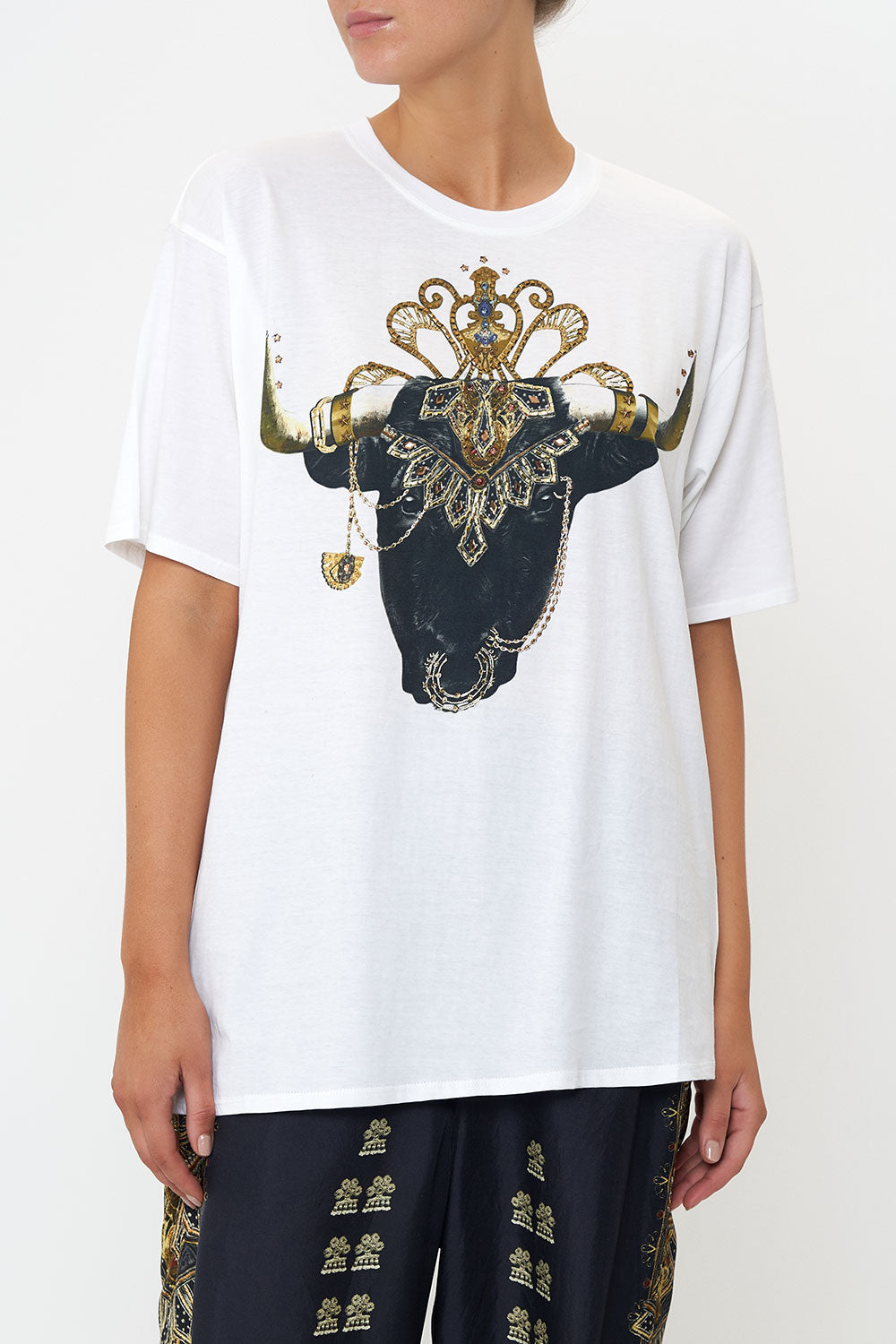 OVERSIZE BAND TEE ITS ALL OVER TORERO