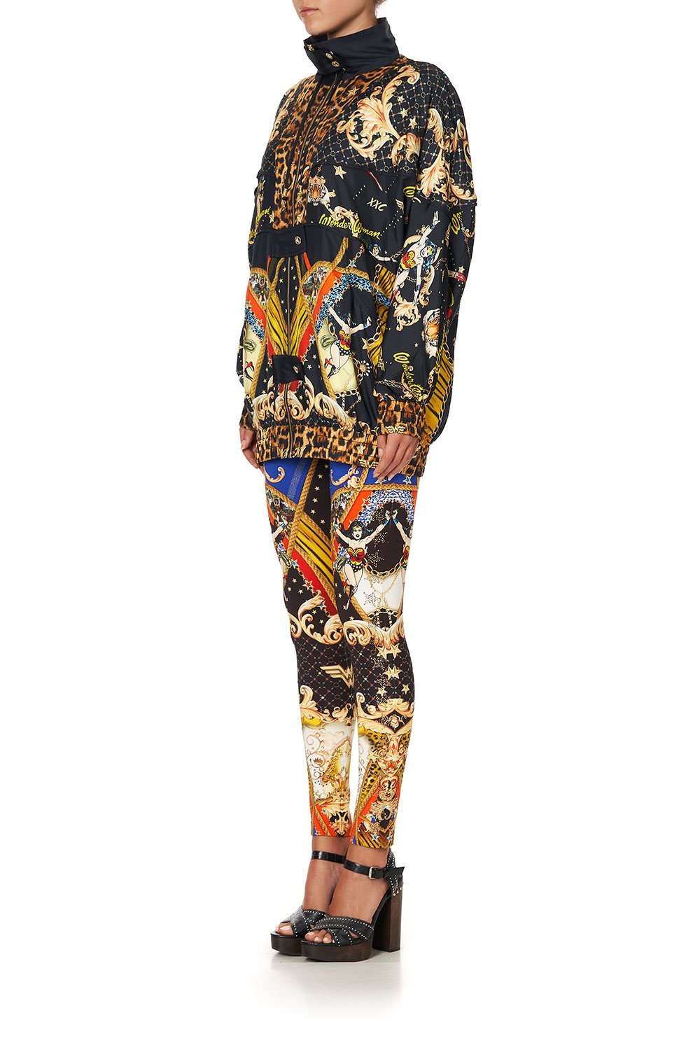 PANELLED YOKE PARKA WONDER WOMAN