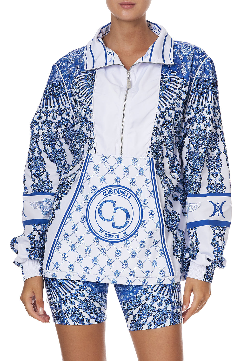 HALF ZIP WINDBREAKER PULLOVER NIERIKA