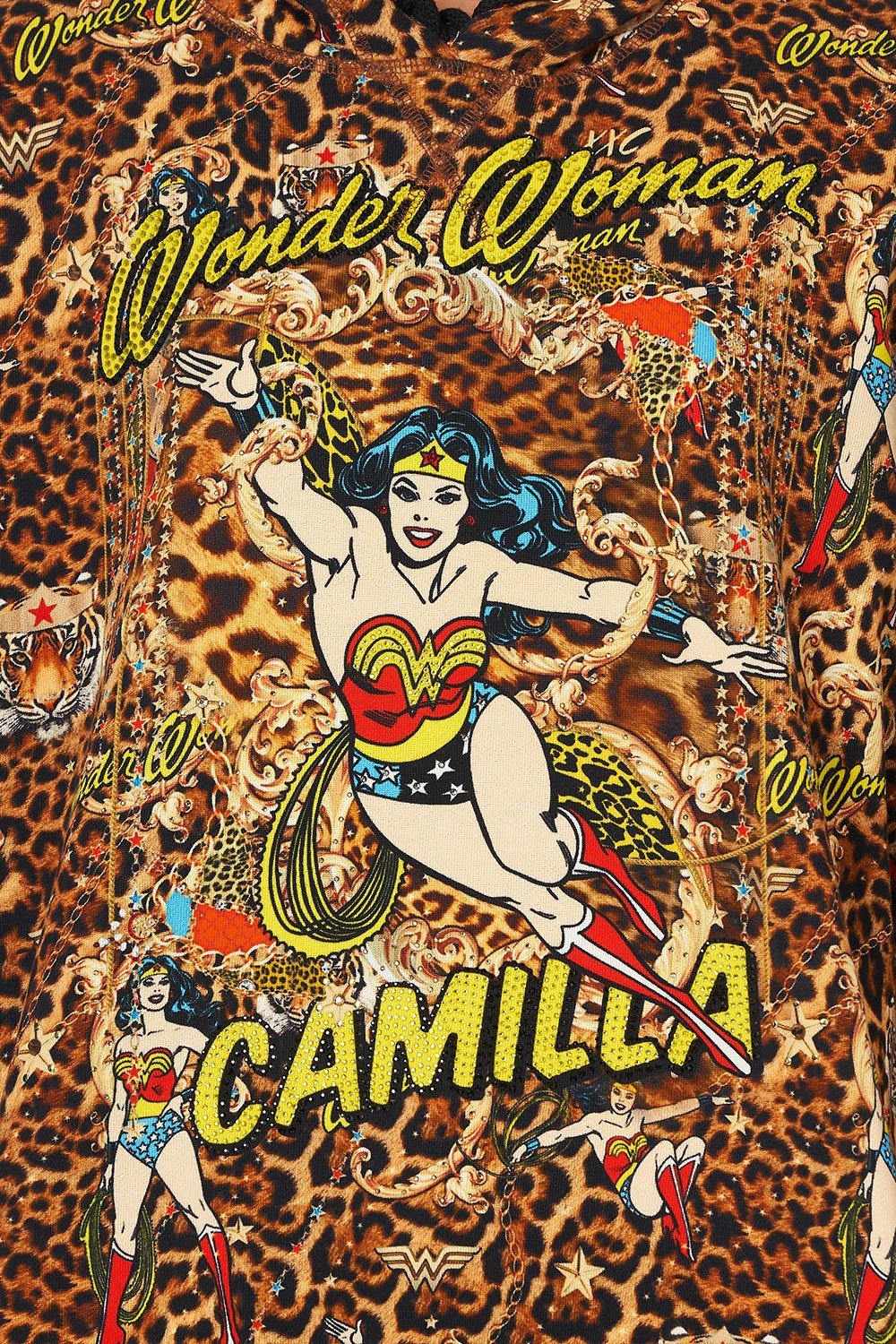 HOODIE WITH POCKETS WONDER WOMAN