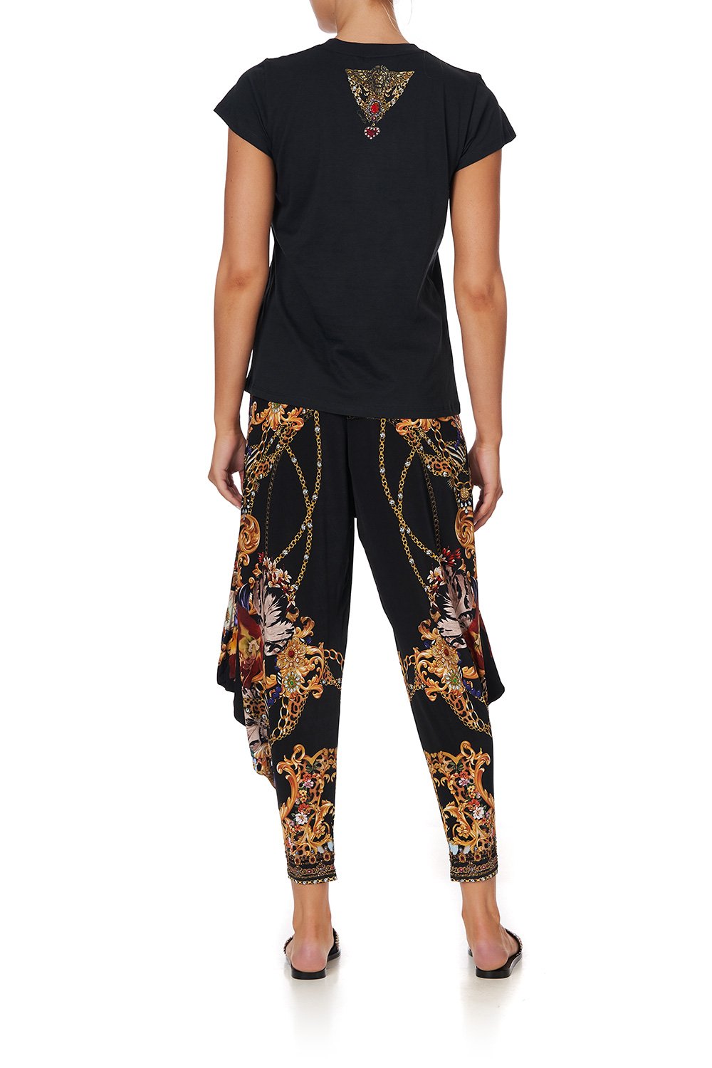 SLIM FIT ROUND NECK T-SHIRT A NIGHT IN THE 90S