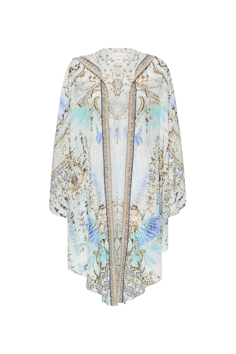 SHAPED HEM LAYER WITH HOOD GATSBYS GIRL