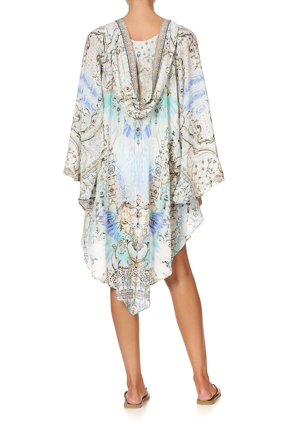 SHAPED HEM LAYER WITH HOOD GATSBYS GIRL