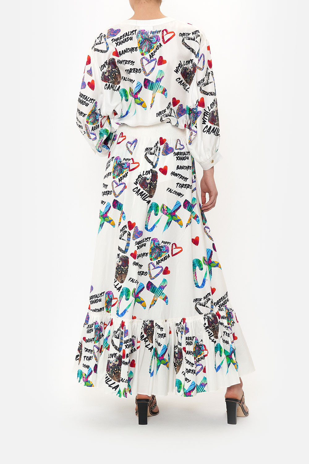 DROPPED SHOULDER BLOUSON SHIRT SHES A WRITE OFF