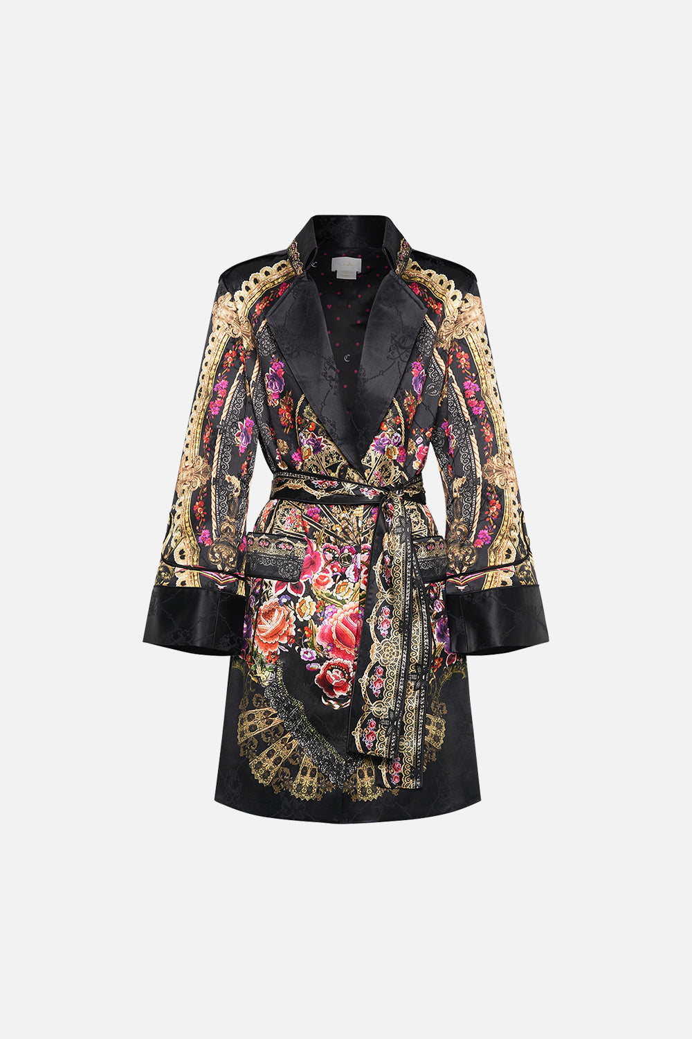 MID LENGTH MILITARY COAT DANCE WITH DUENDE