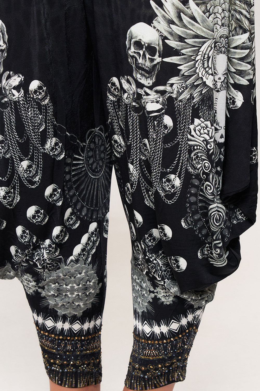 JERSEY DRAPE PANT WITH POCKET ORDER OF DISORDER LOUNGE