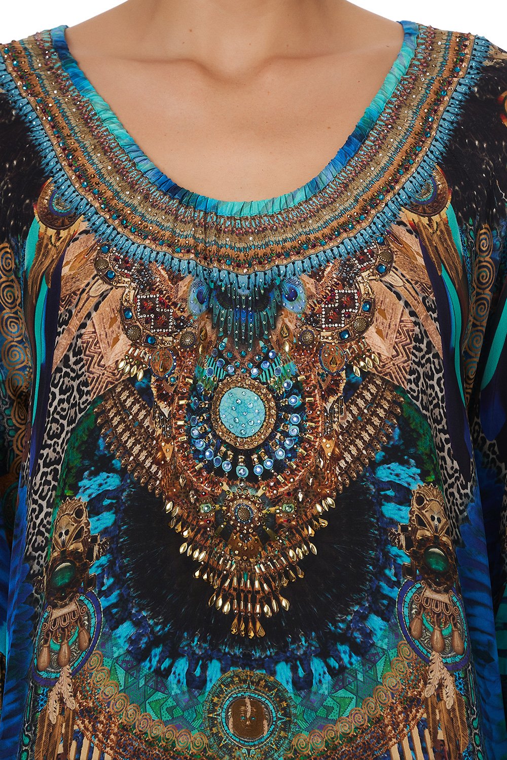 BLOUSON SLEEVE A LINE FRILL DRESS TEMPLE TEMPTRESS