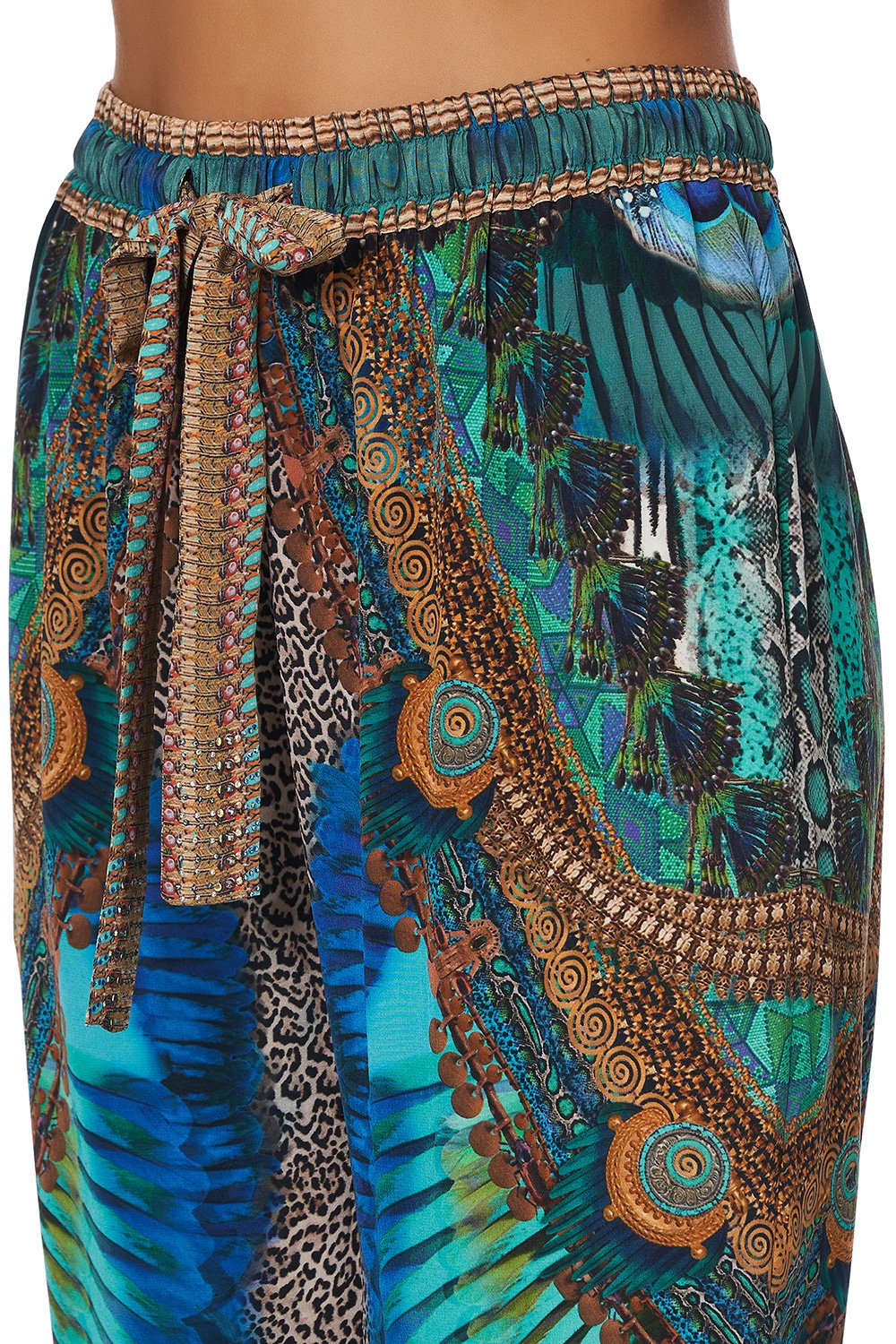 DROP CROTCH SLIM LEG PANT TEMPLE TEMPTRESS