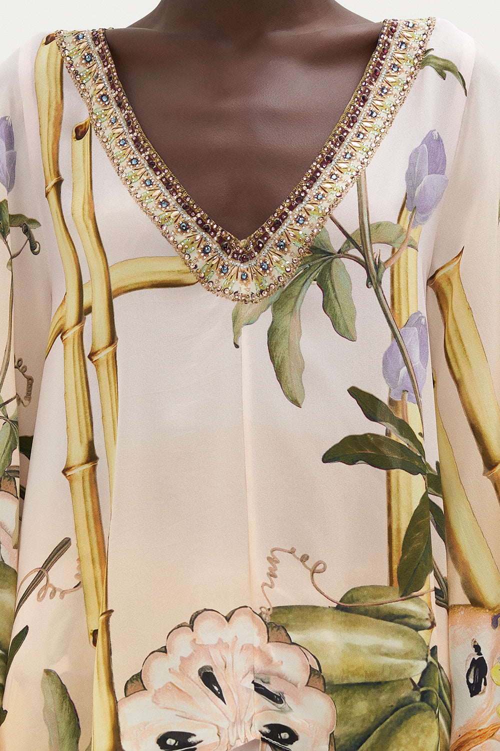 HIGH LOW FLARED BLOUSE ORIGINAL SIN