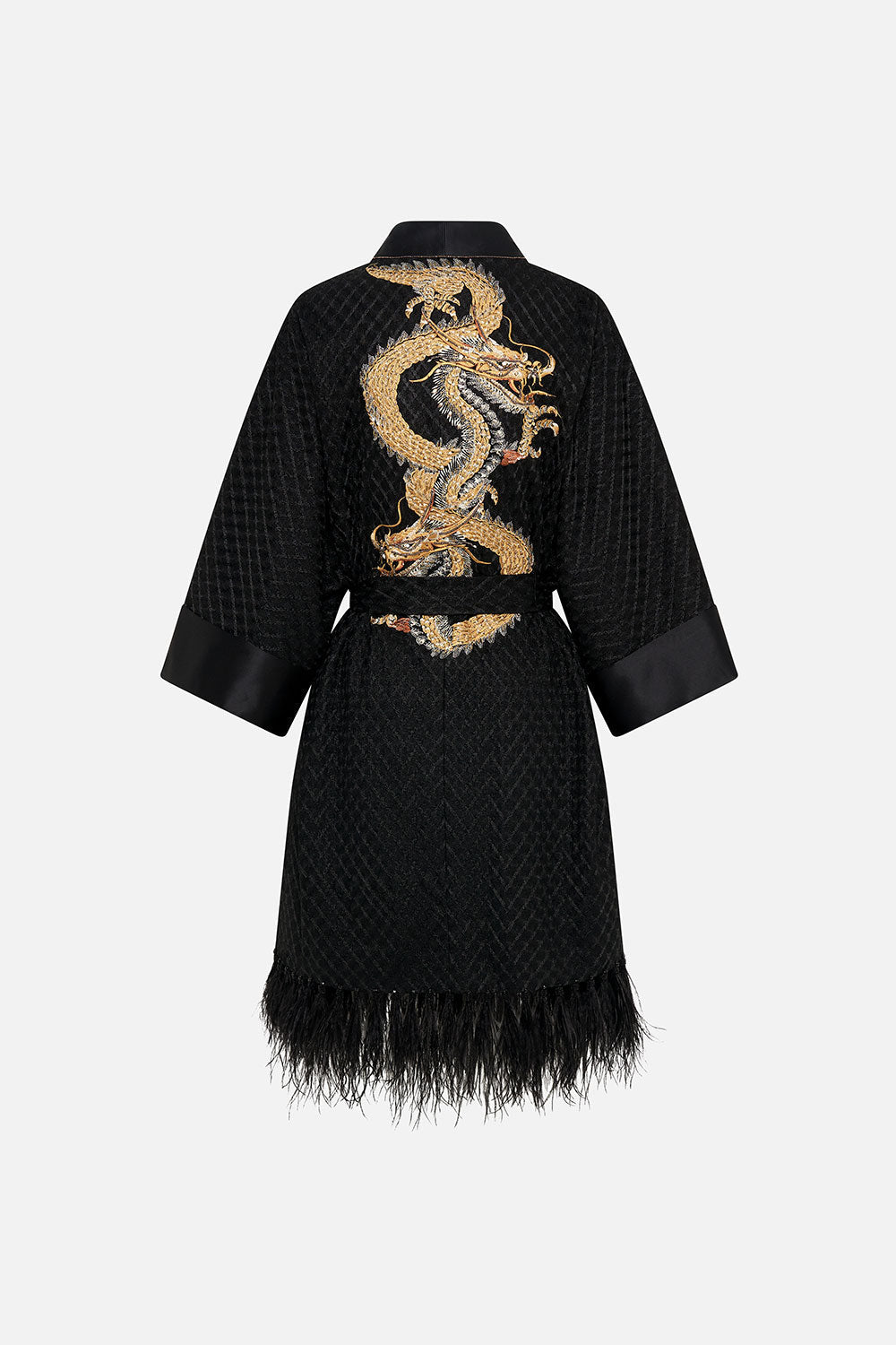 ROBE WITH NARROW COLLAR HOLLYWOOD HEIST