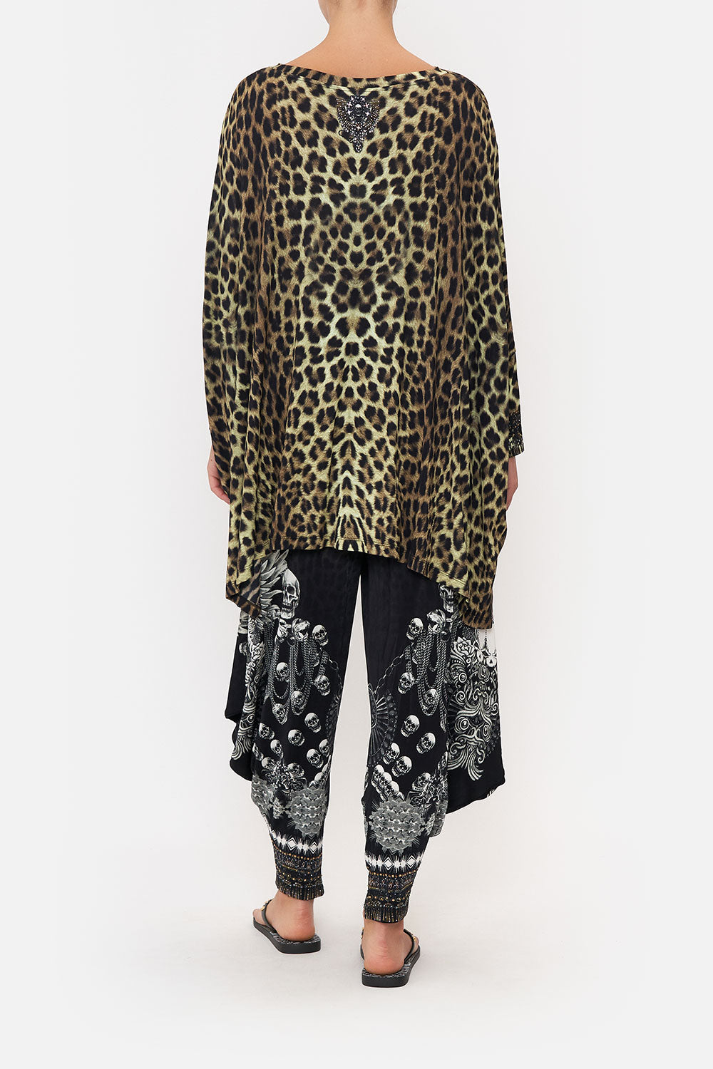 SCOOP NECK SLOUCH TEE ORDER OF DISORDER LOUNGE