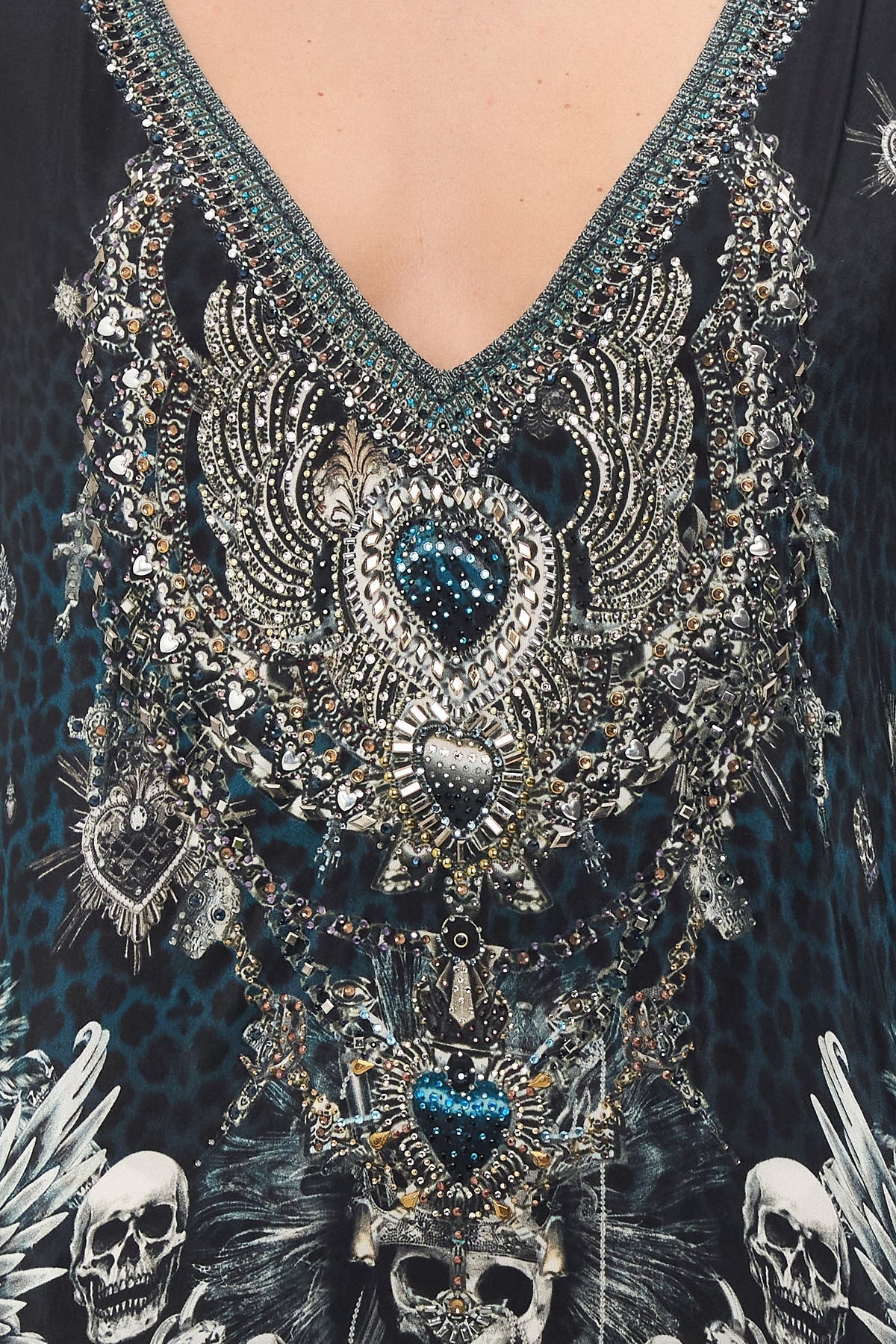 SHORT KAFTAN WITH CUFF ANIMAL ANARCHY