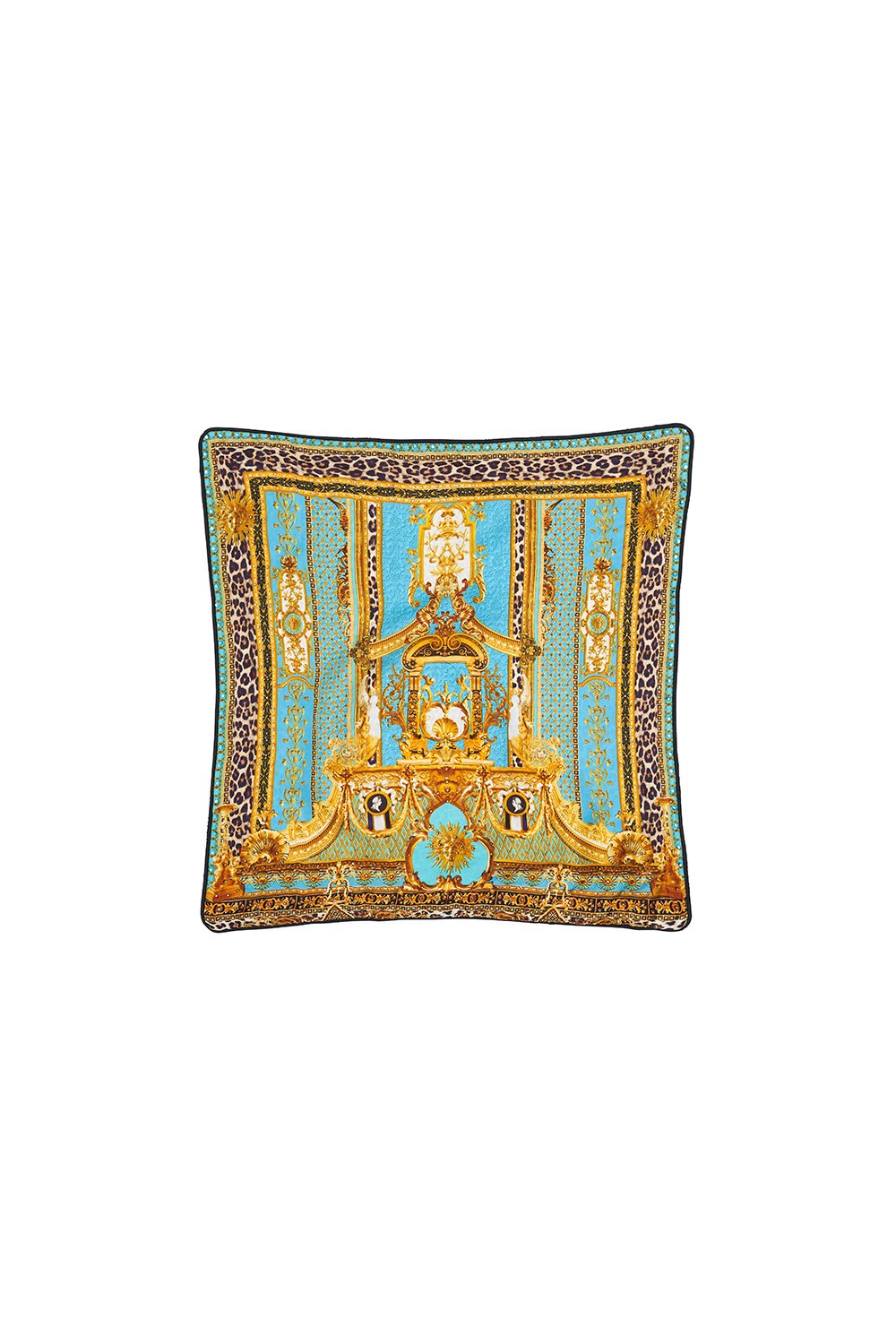 SMALL SQUARE CUSHION DRIPPING IN DECADENCE
