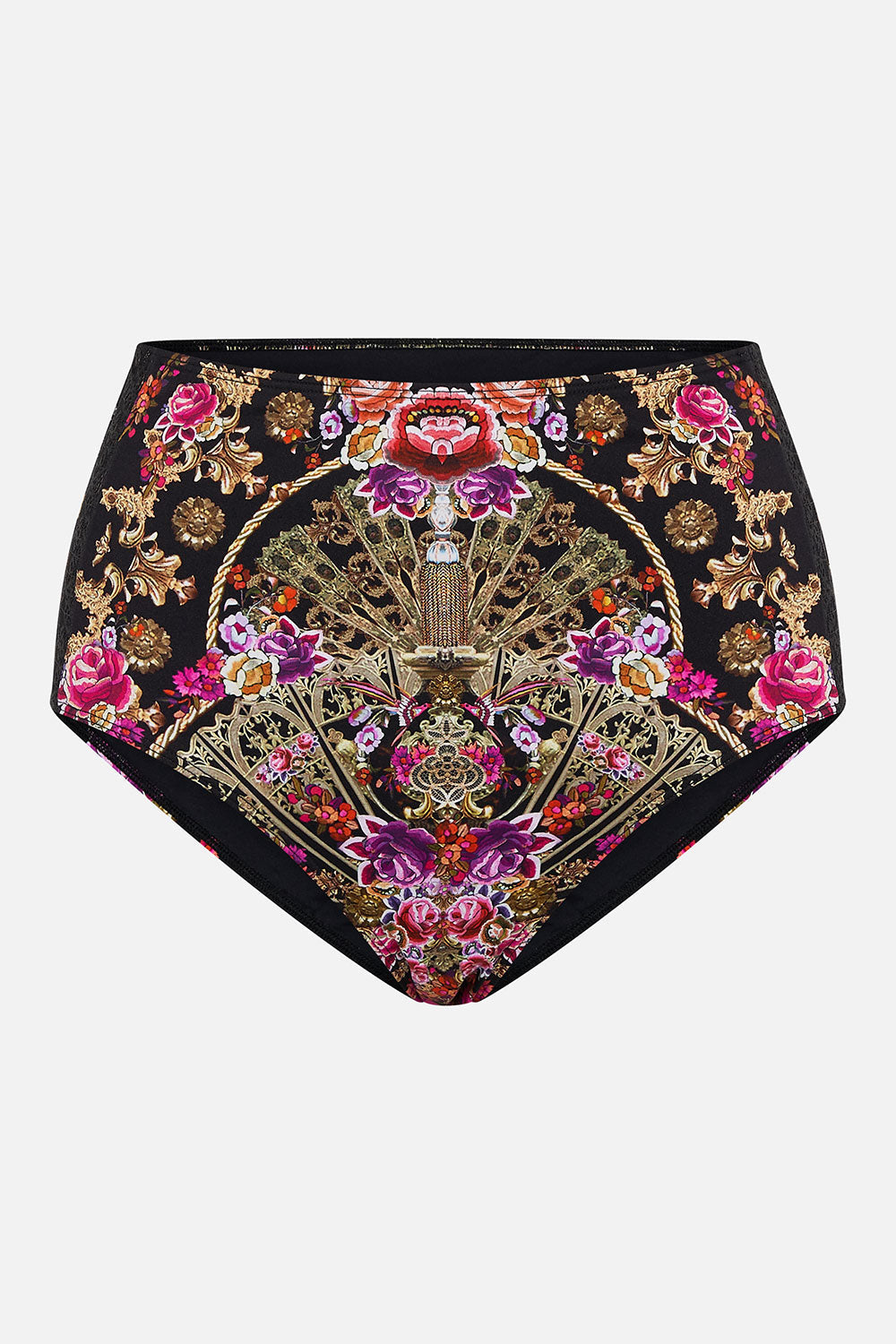 HIGH WAISTED PANT WITH TRIM DANCE WITH DUENDE