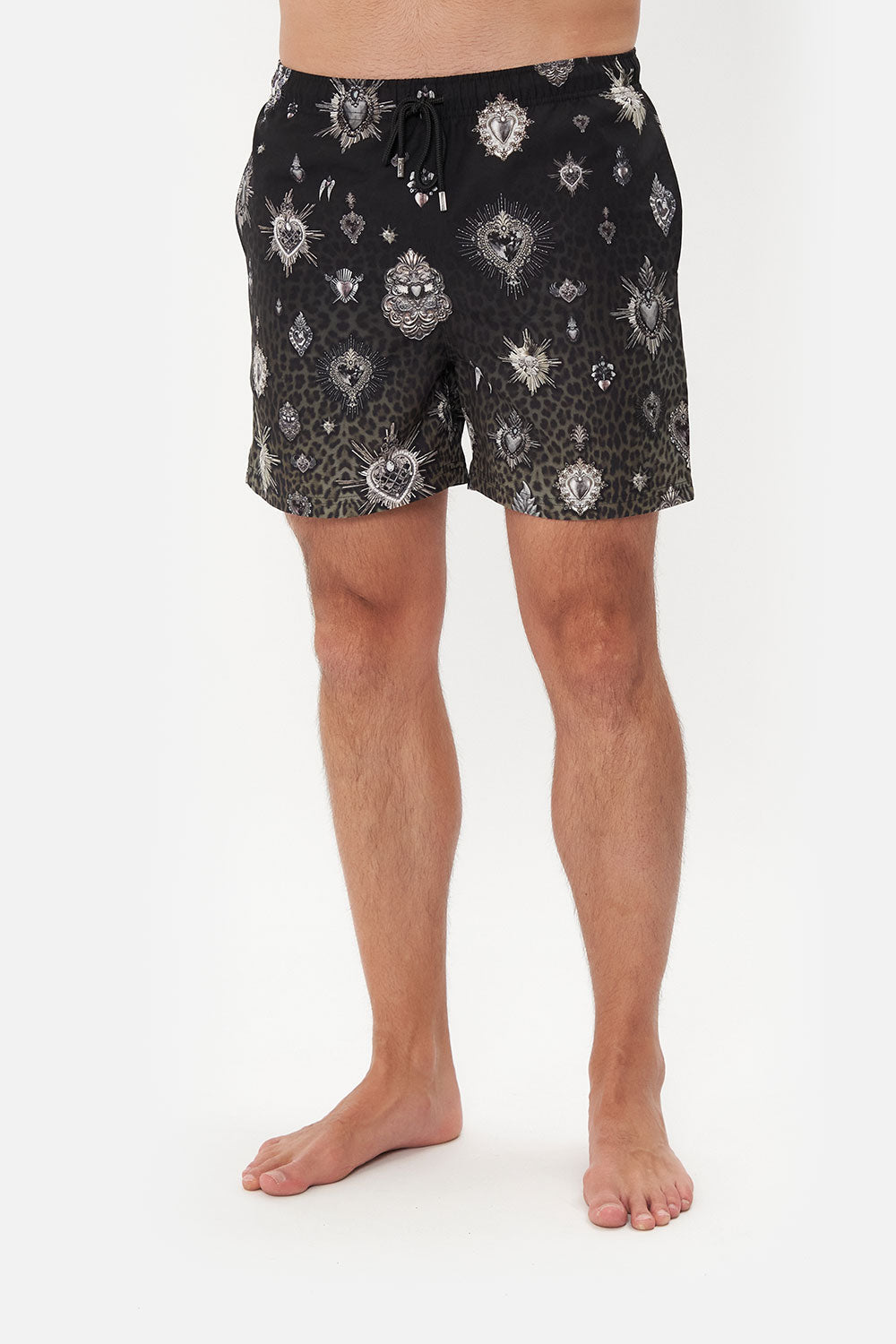 ELASTIC WAIST BOARDSHORT ORDER OF DISORDER