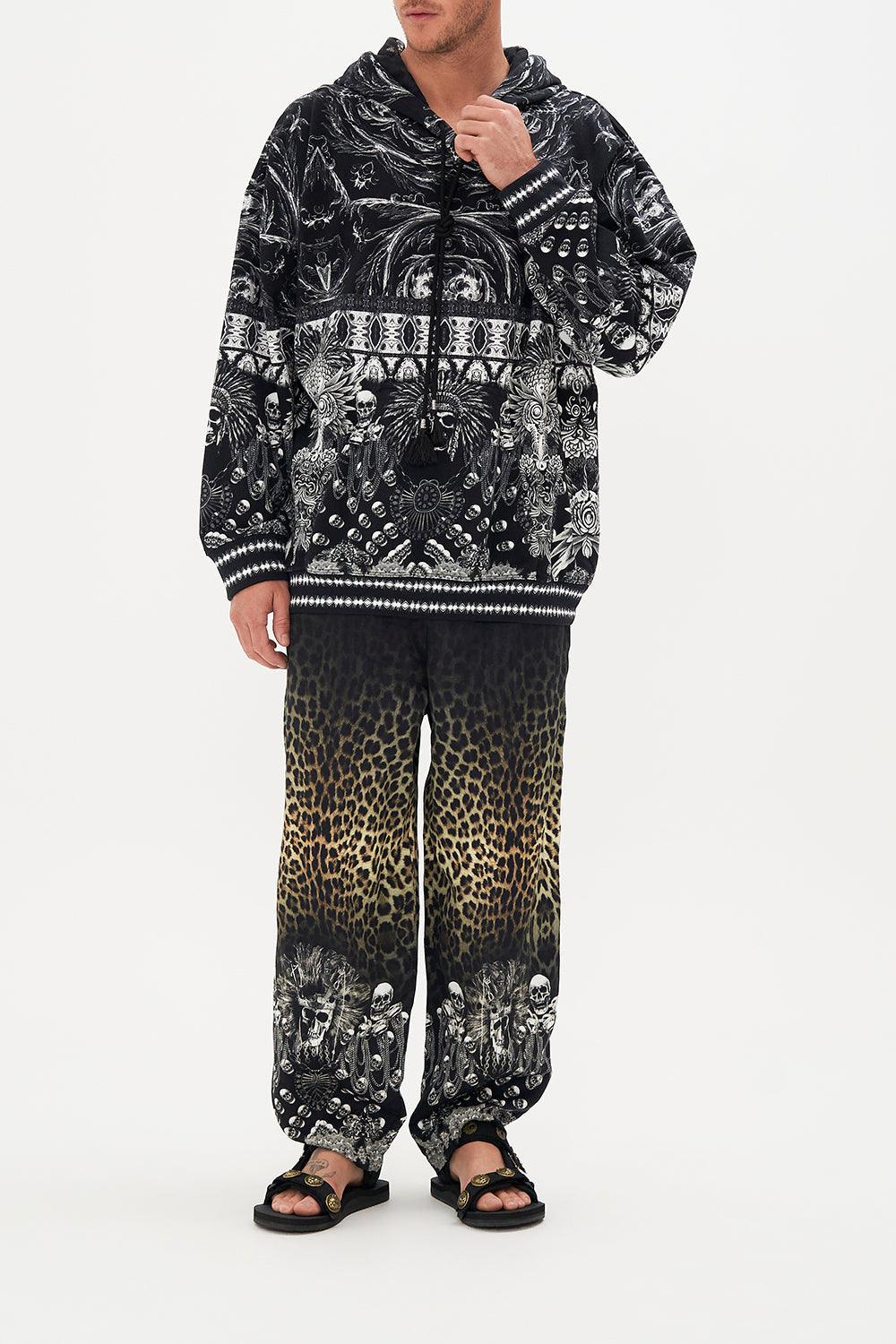 OVERSIZED RELAXED FIT HOODIE ORDER OF DISORDER