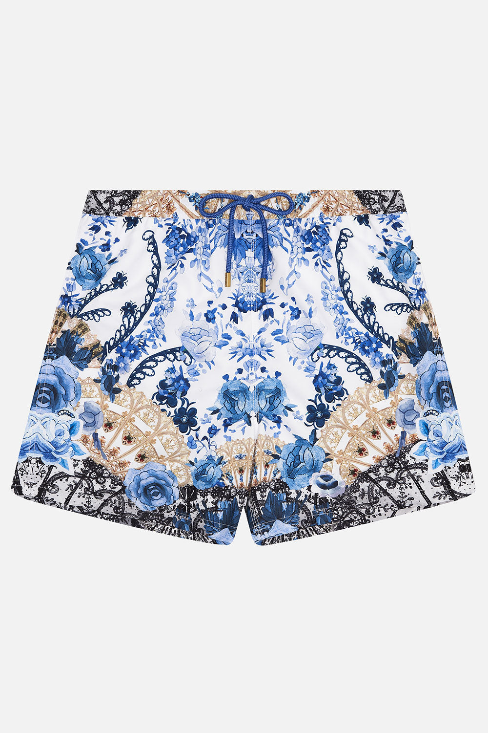 ELASTIC WAIST BOARDSHORT REIGN OF ROSES