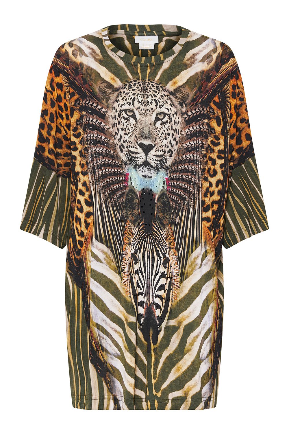 SUPER OVERSIZED TEE NINE LIVES