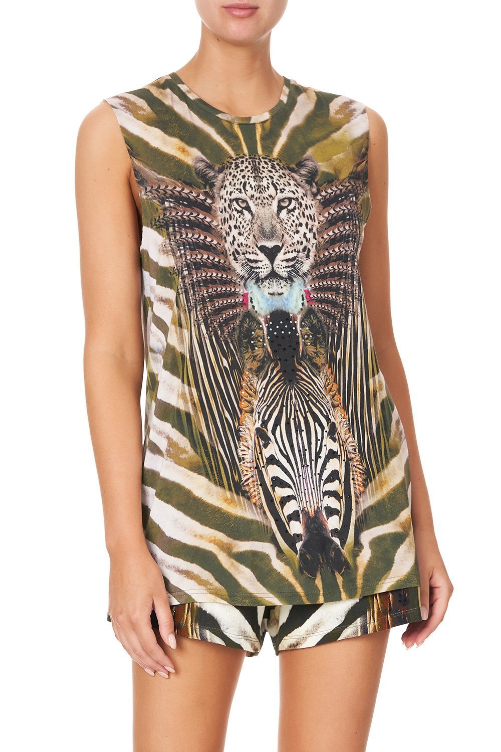 MUSCLE TANK NINE LIVES