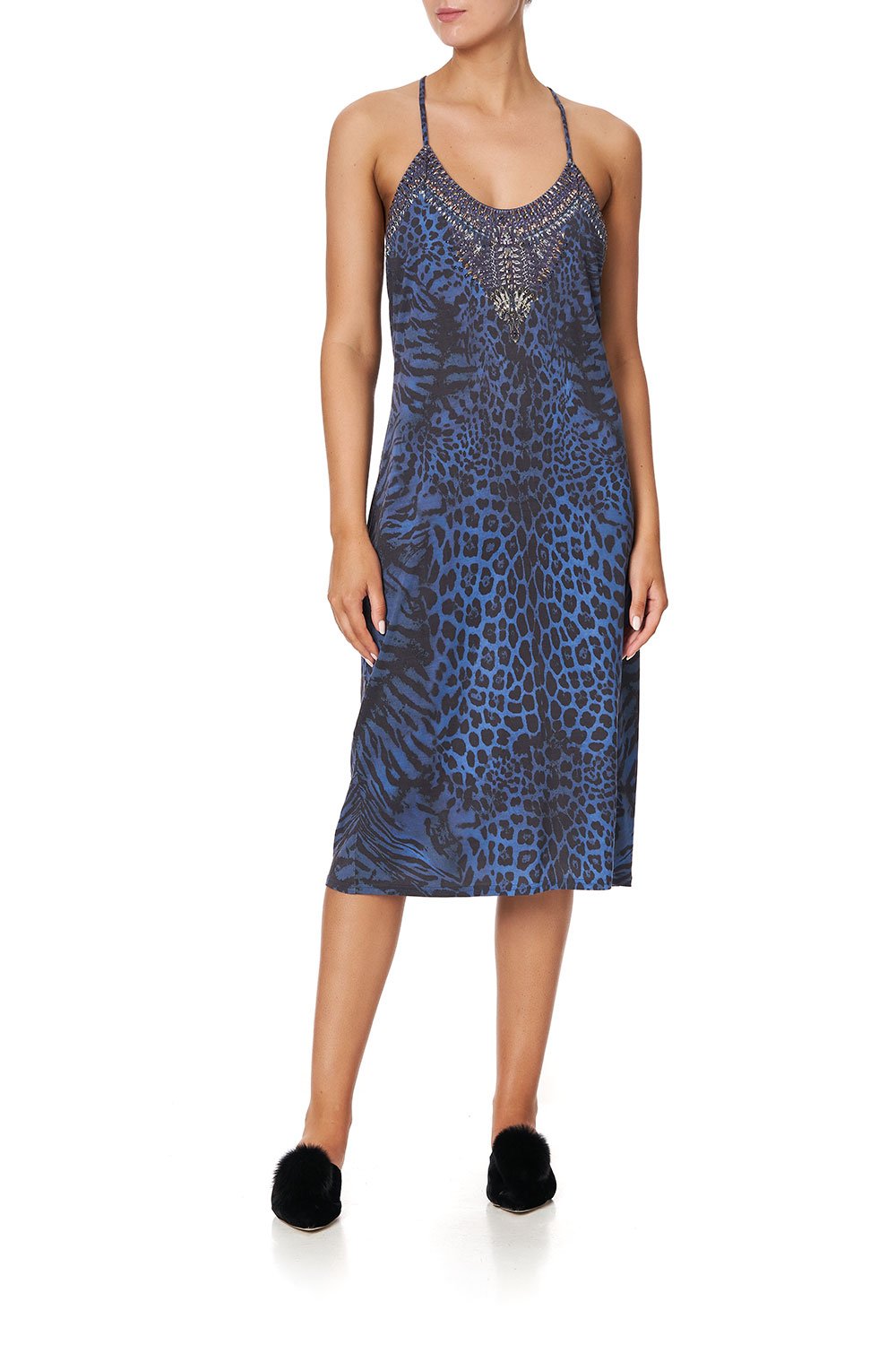 JERSEY T BACK MIDI DRESS THE CATS MEOW