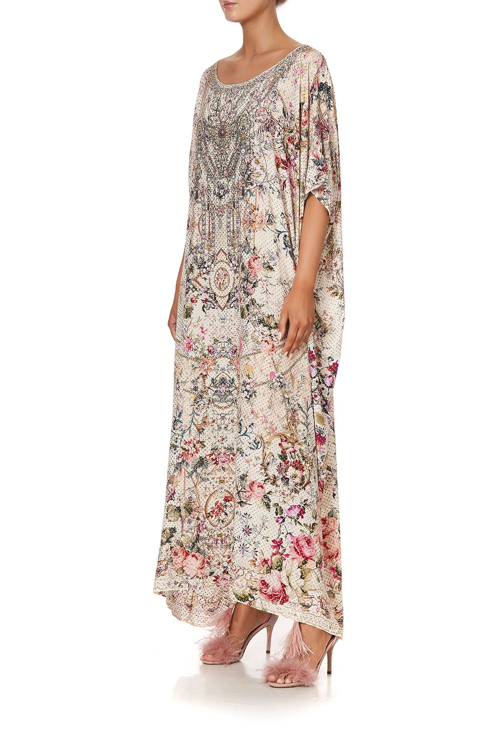 ROUND NECK KAFTAN LONDON LOOMS