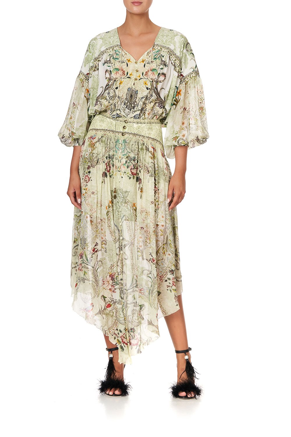 SHAPED WAIST SKIRT BRICK LANE BEEUTY