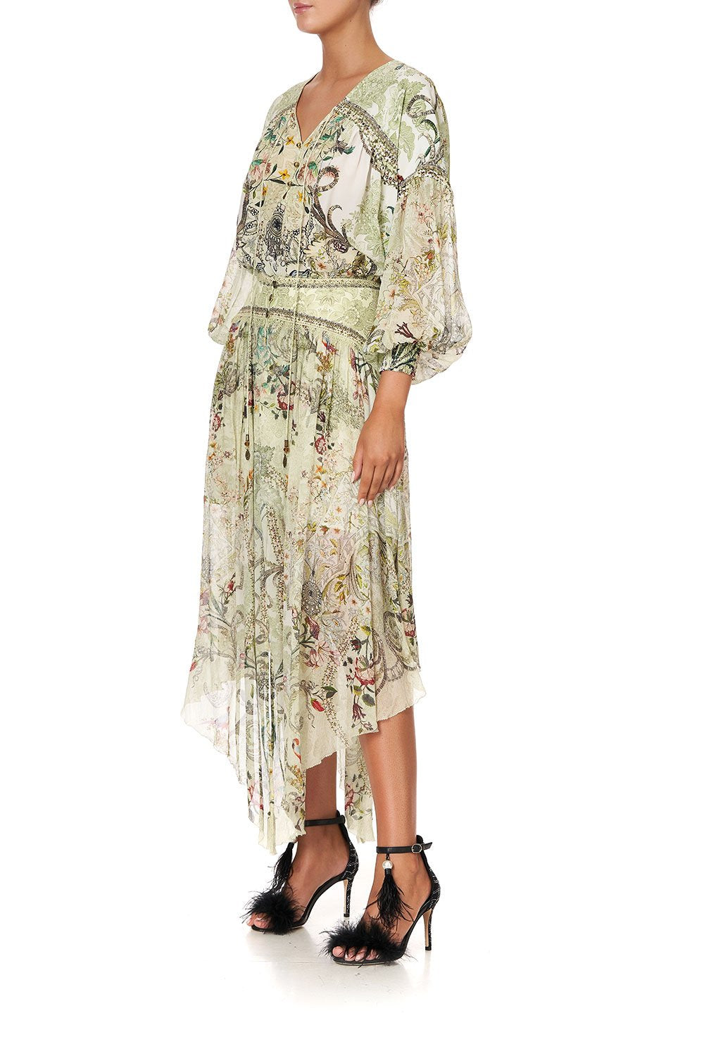 SHAPED WAIST SKIRT BRICK LANE BEEUTY