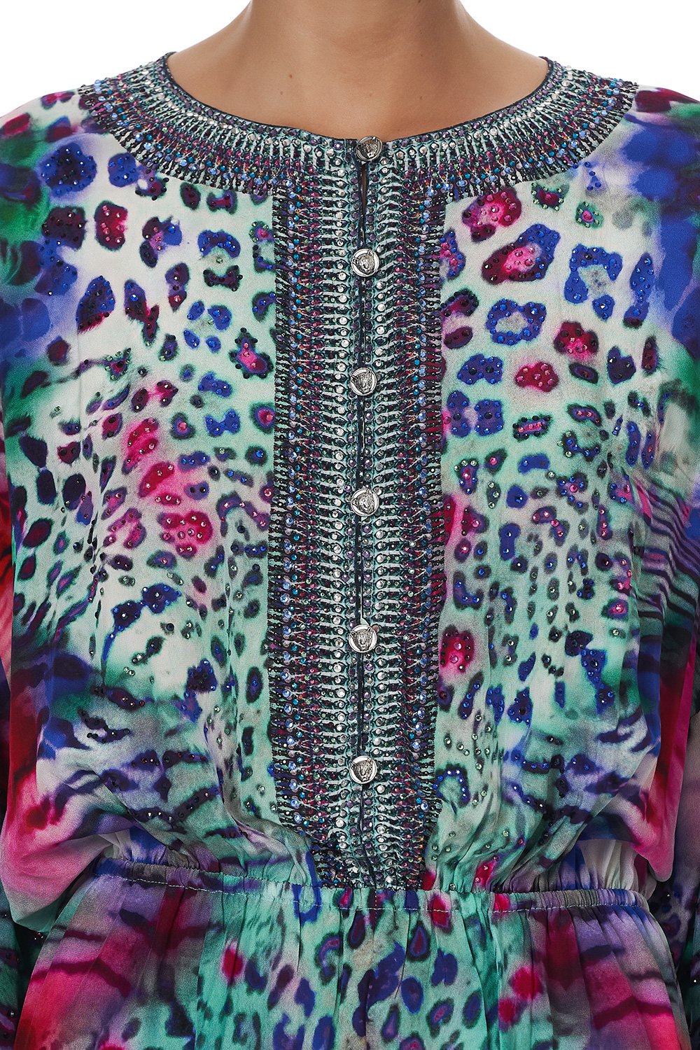 SPLIT POCKET DRESS MIGHTY MEOW