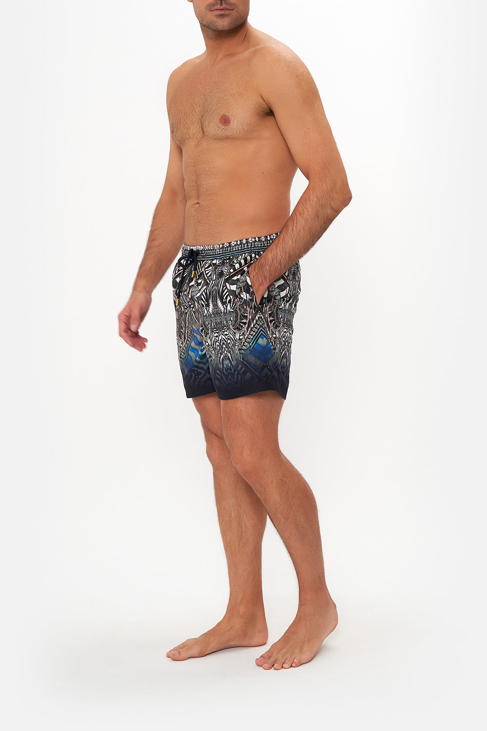 ELASTIC WAIST BOARDSHORT KNIGHT OF THE WILD
