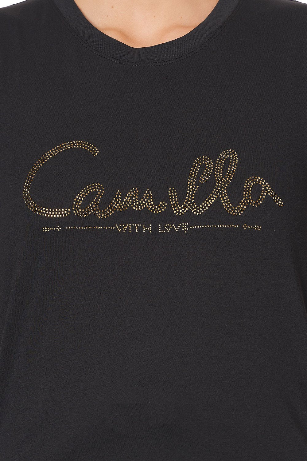 SLIM FIT ROUND NECK T-SHIRT LOGO CAPSULE