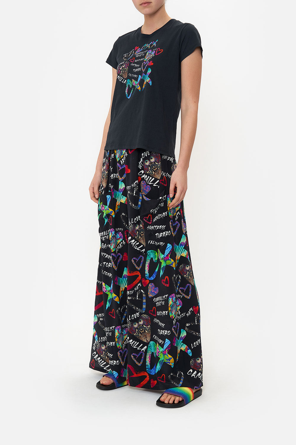 SLIM FIT  ROUND NECK T-SHIRT TAGGED UP