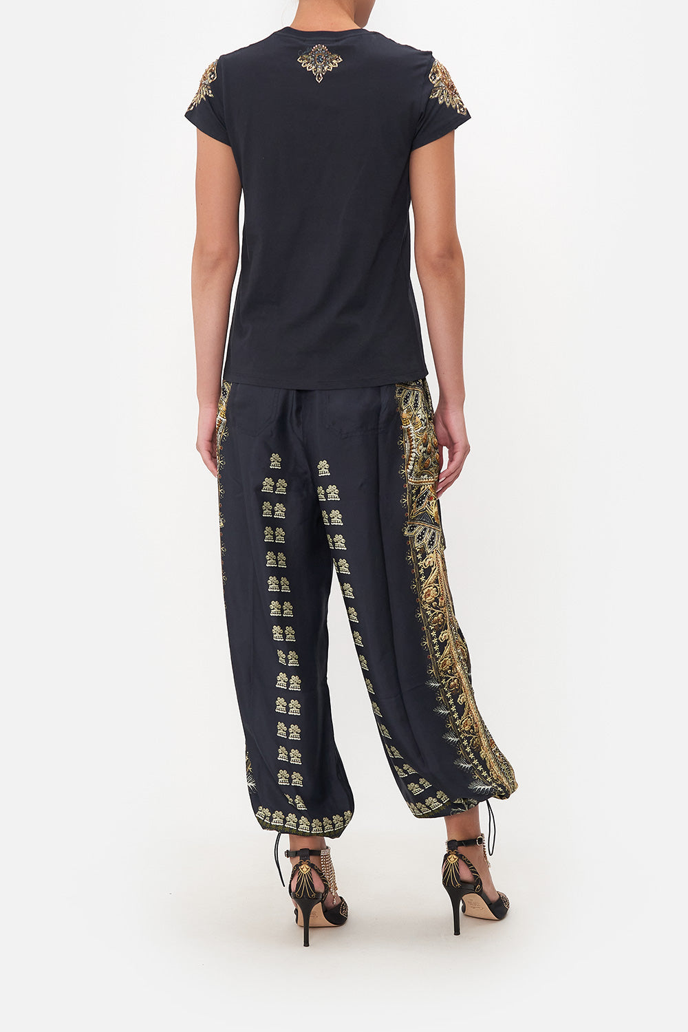 SLIM FIT  ROUND NECK T-SHIRT ITS ALL OVER TORERO