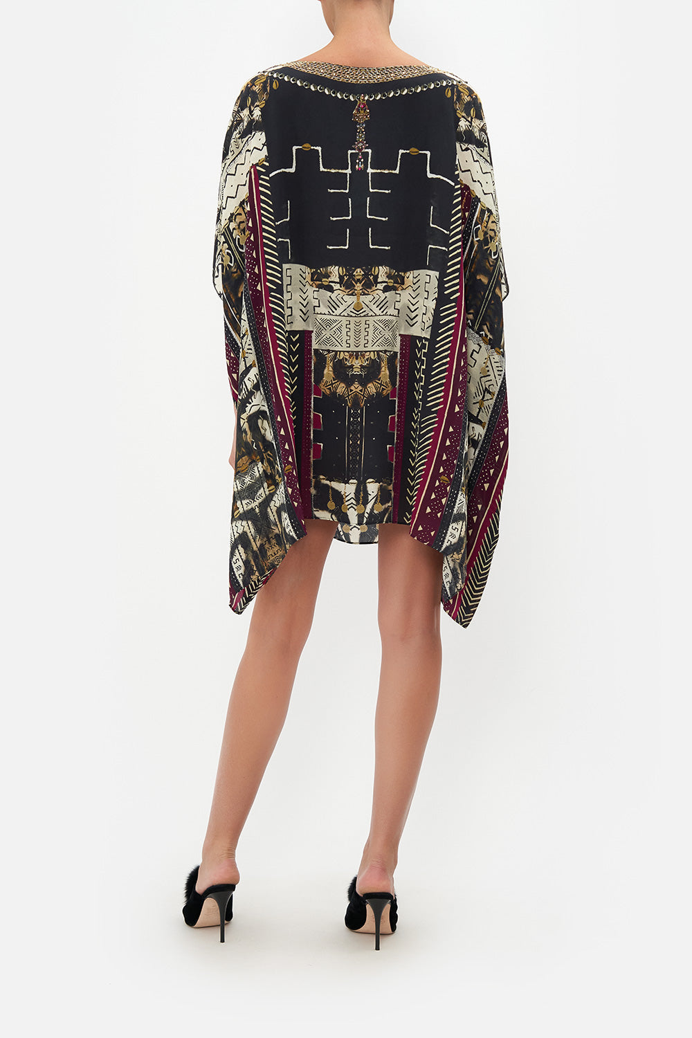 SHORT ROUND NECK KAFTAN DESERT DREAMS