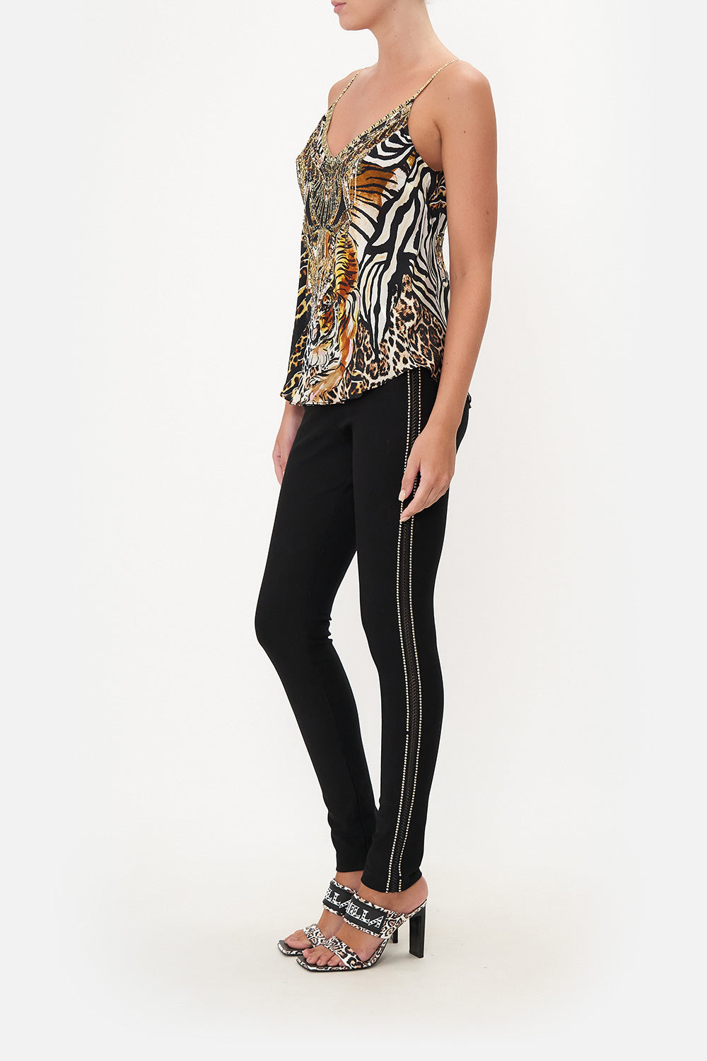 V-NECK BIAS CAMI WHATS NEW PUSSYCAT