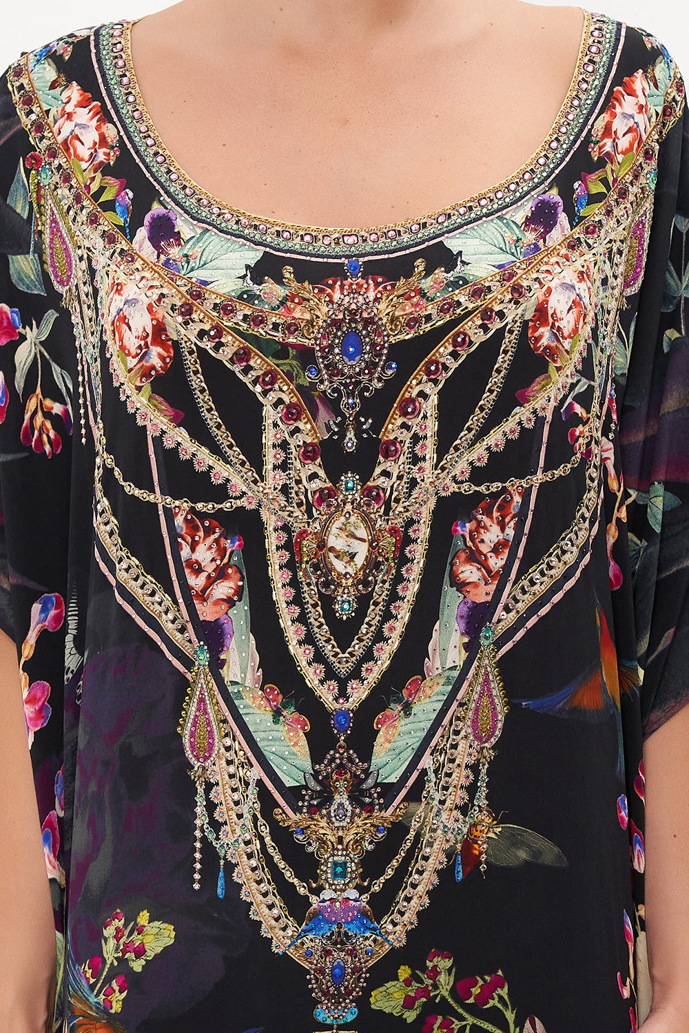 ROUND NECK KAFTAN PARADISO PLACE