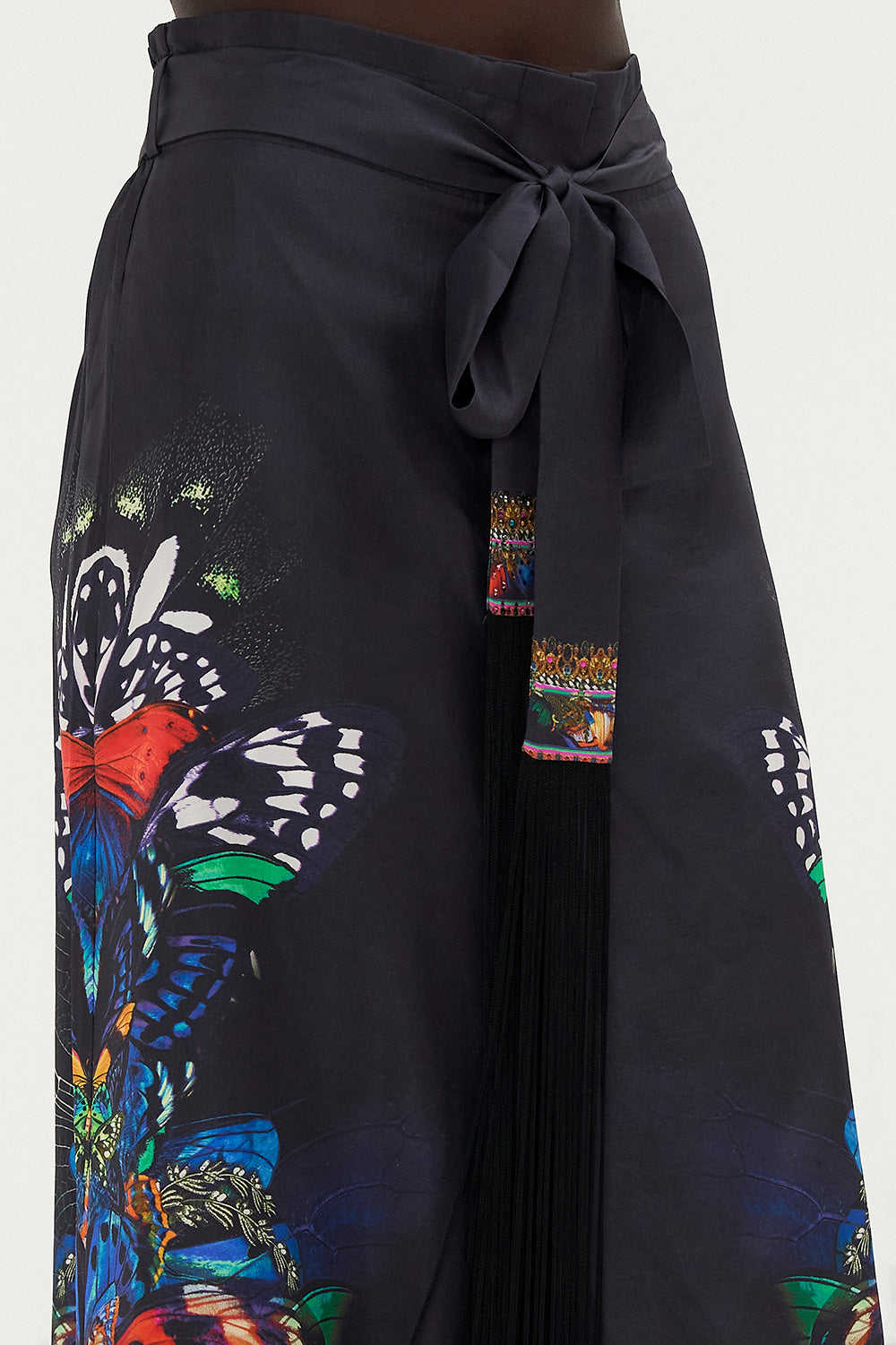 PAPERBAG WAIST WIDE LEG PANT FLUTTER BY