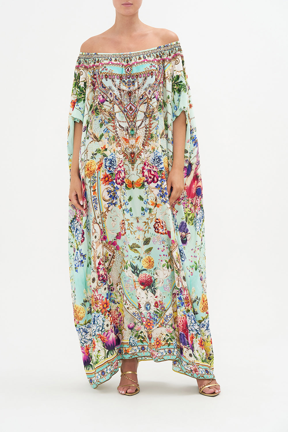 OFF SHOULDER KAFTAN HONEY HONEY