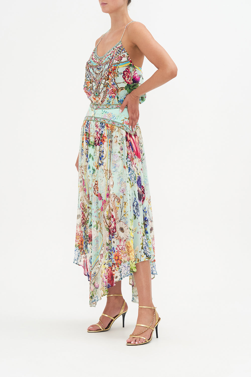 SHAPED WAIST SKIRT HONEY HONEY