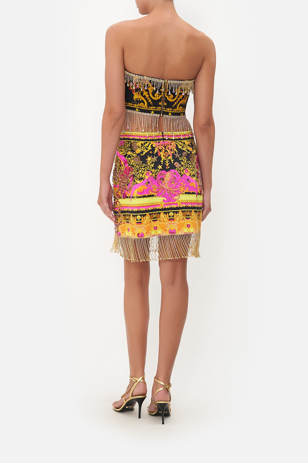 CROPPED CORSET OCTOPIA