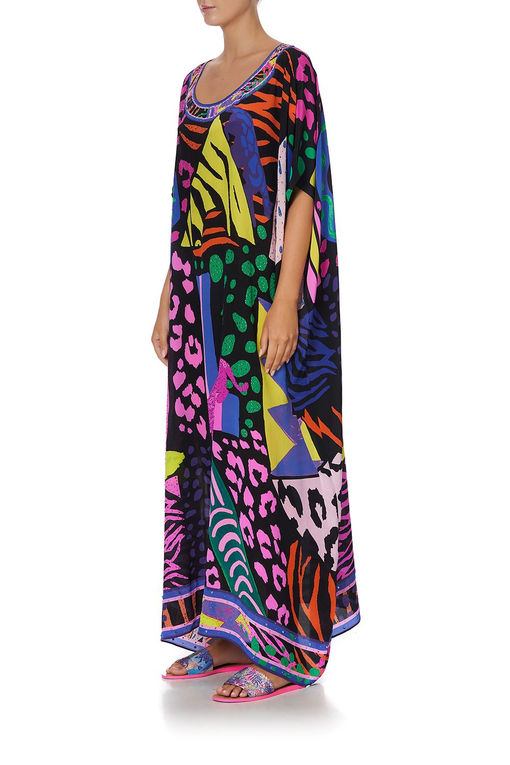 ROUND NECK KAFTAN FAIR LADYS DINKUM