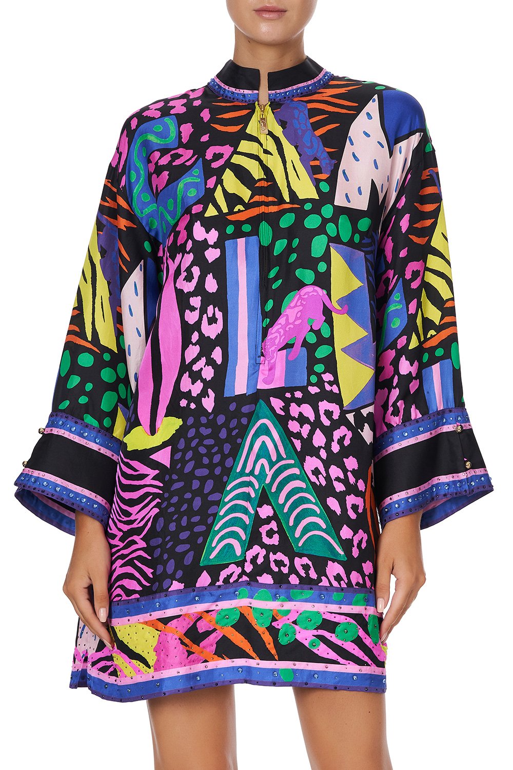 ZIP FRONT SHIRT DRESS FAIR LADYS DINKUM