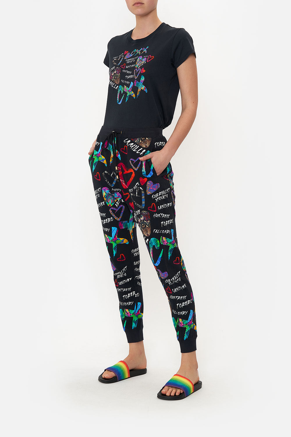 SIDE PANEL JERSEY PANT TAGGED UP