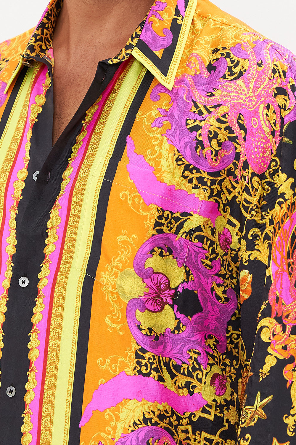 MENS OVERSIZED SHIRT OCTOPIA