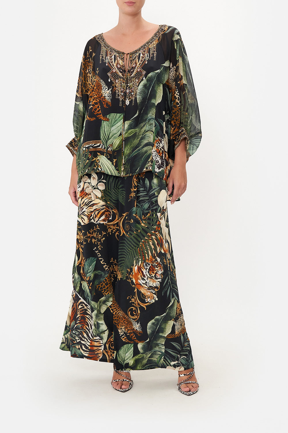 RAGLAN SLEEVE BLOUSE WITH CUFF EASY TIGER