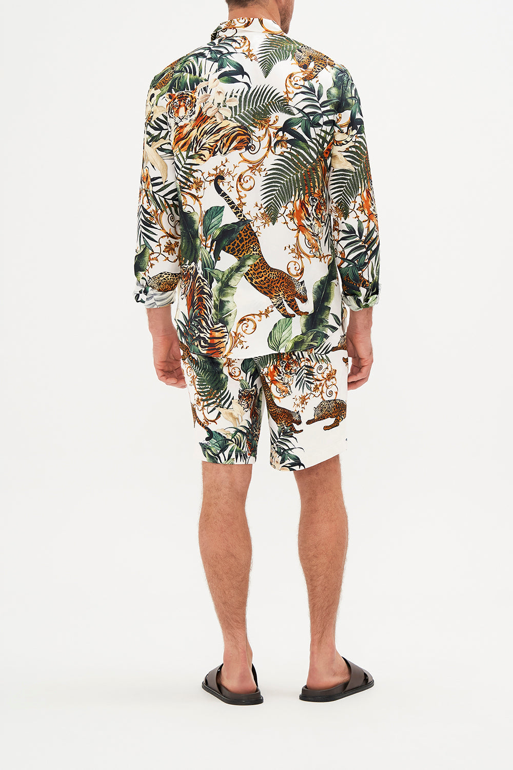 CUT OFF TRACK SHORT TIGER TRAP