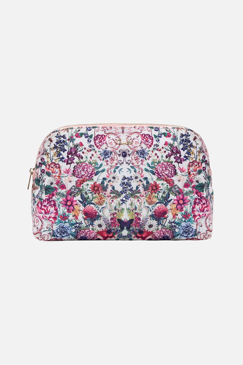 LARGE COSMETIC CASE QUEENS BEE HIVE